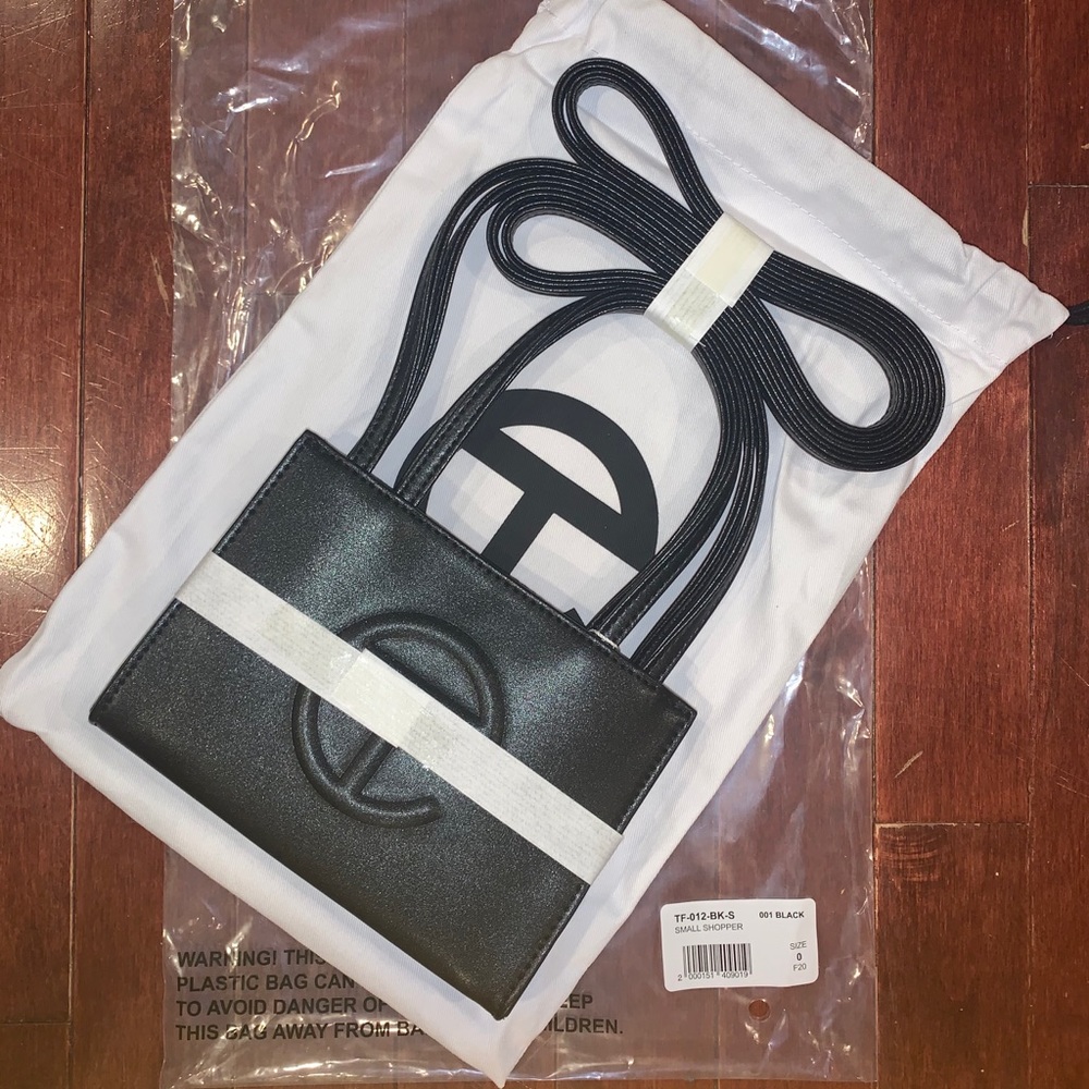 Small Black Telfar Shopper